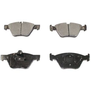Front Brake Pad Set - Compatible with 1999 - 2003 Mercedes-Benz CLK430 2000 2001 2002