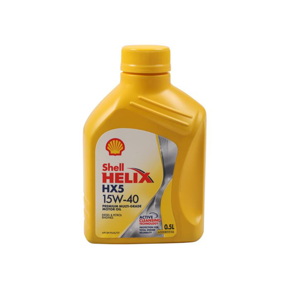 Shell Helix HX5 15W-40 (500 ml) — Premium Multigrade Motor Oil